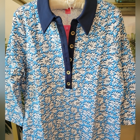 NWT Lilly Pulitzer Ainslee 3/4 Sleeve Dress  in Women's Size Large - Picture 4 of 8